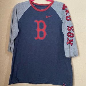 Women's Nike Boston Red Sox Raglan